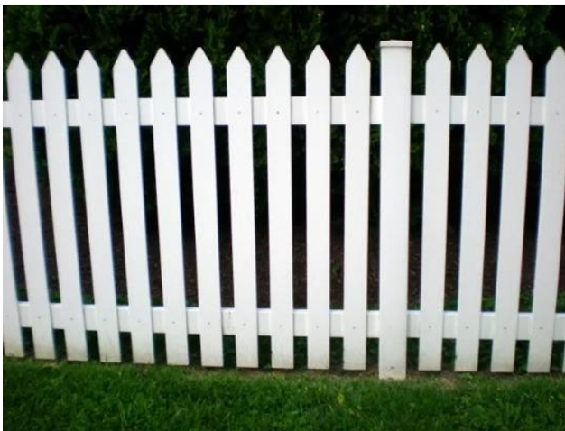 White Wooden Fence