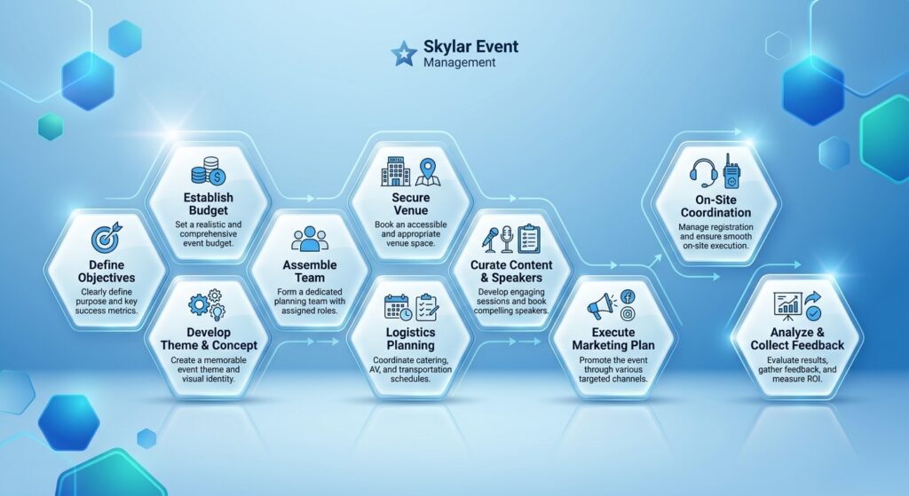 10 Essential Steps to Organizing a Successful Company Event